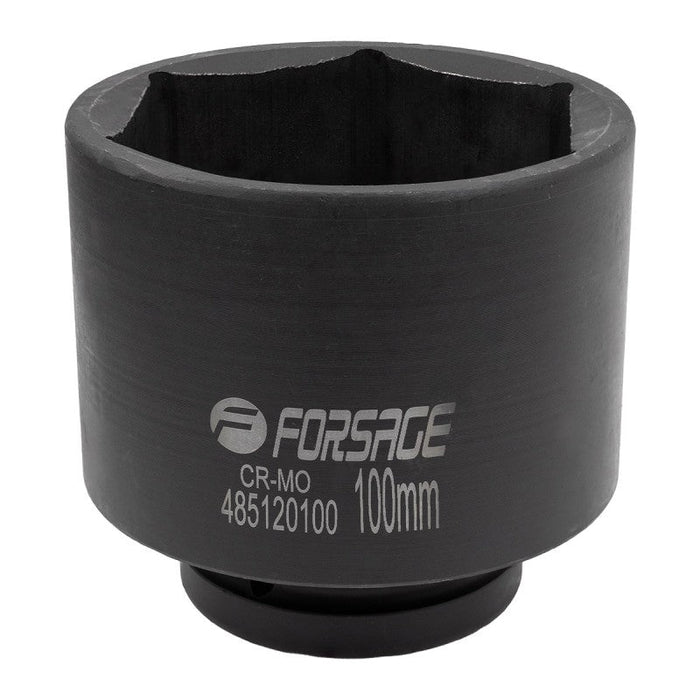 100 mm Lång slaghylsa 1" 6-kant CrMo - Forsage Sweden