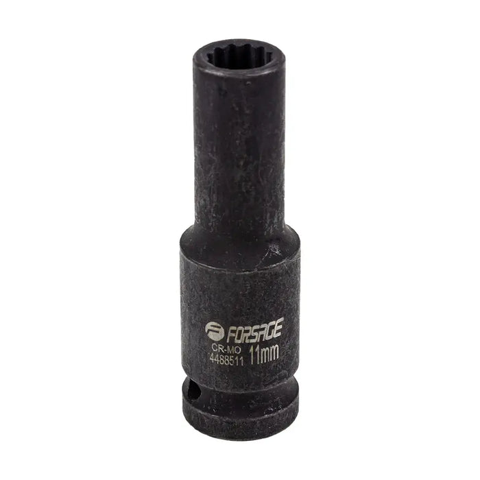 Krafthylsa Forsage lång 12-kant 11mm