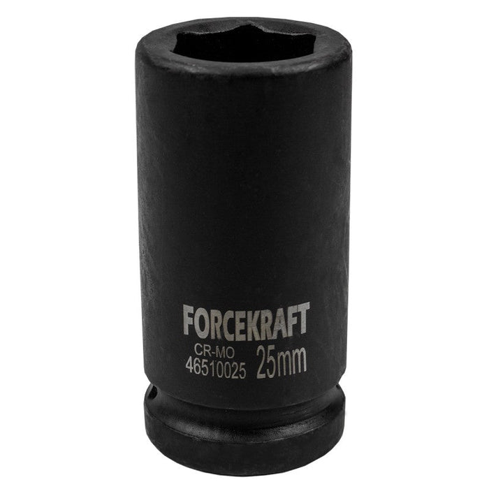 25 mm Lång slaghylsa 3/4" 6-kant CrMo - Forsage Sweden