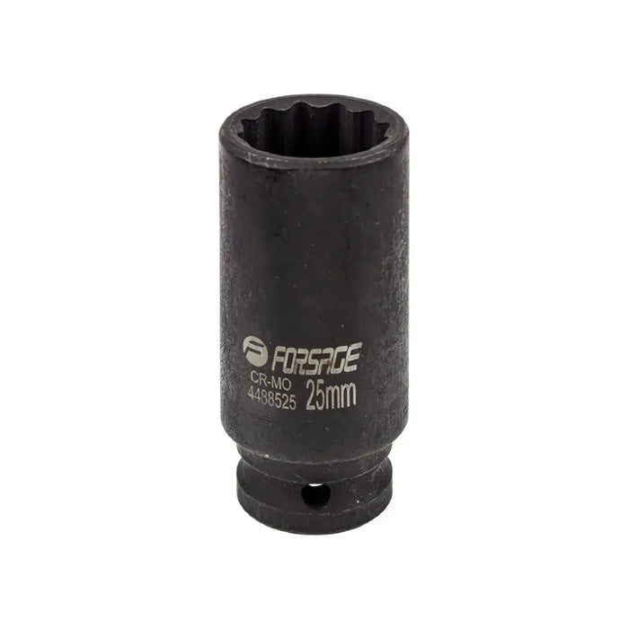 12-kant krafthylsa CrMo 25mm, 1/2" Forsage
