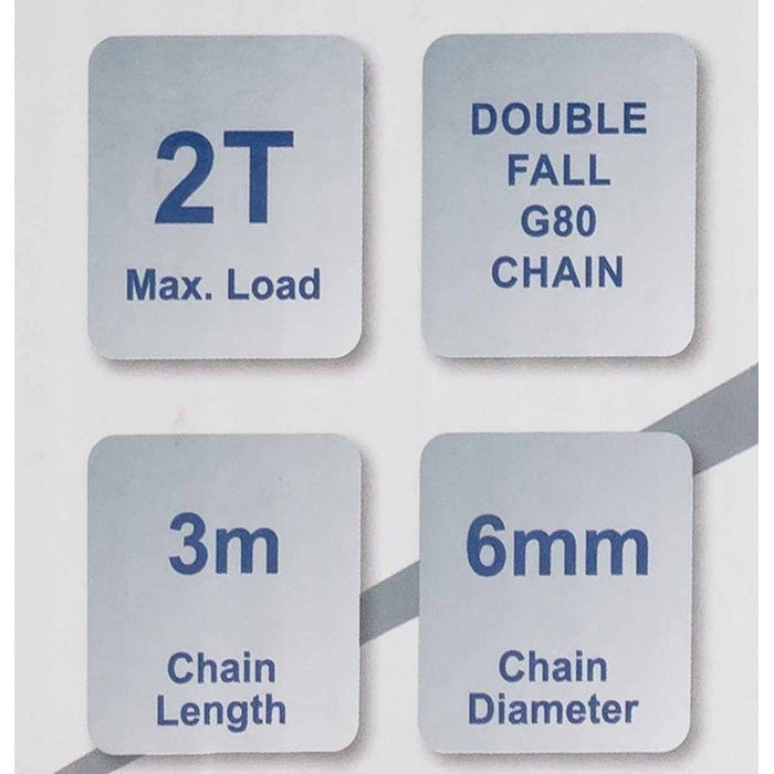 Lyftblock, 2 ton - Forsage Sweden