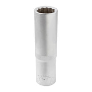 15 mm Lång hylsa 1/2" 12-kant CrV - Forsage Sweden