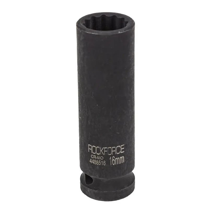 Krafthylsa 12-kant lång 16mm RockForce