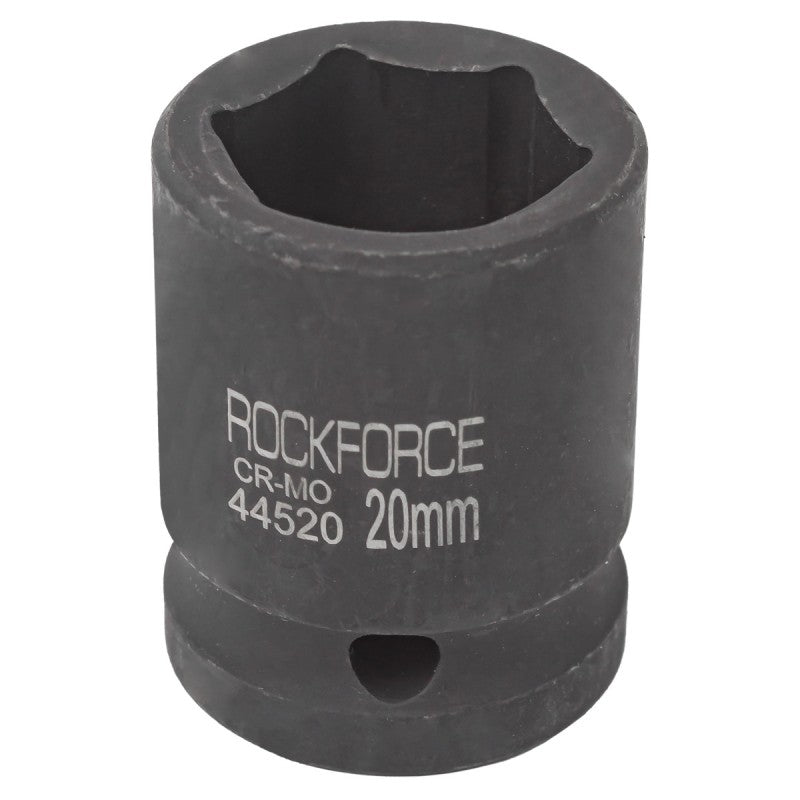 20 mm Slaghylsa 1/2" kort 6 - kant CrMo - Forsage Sweden