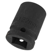 22 mm Slaghylsa 3/4" kort 6 - kant CrMo - Forsage Sweden