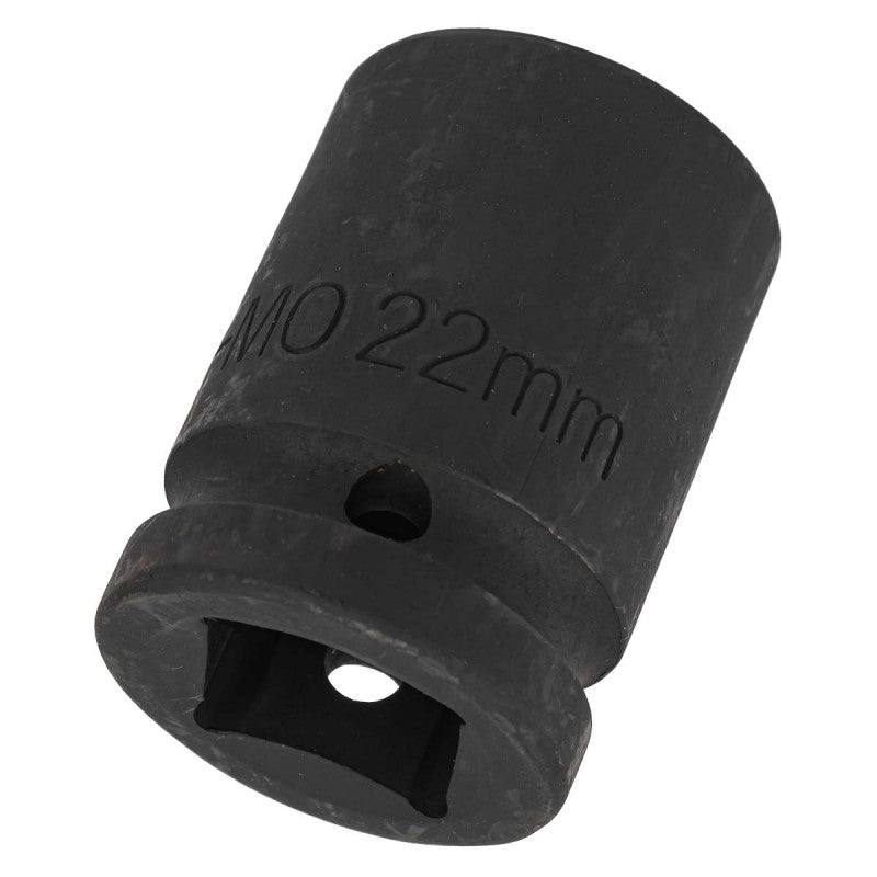 22 mm Slaghylsa 3/4" kort 6 - kant CrMo - Forsage Sweden