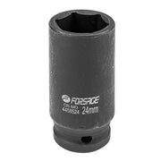 24 mm Lång slaghylsa 1/2" 6-kant CrMo - Forsage Sweden