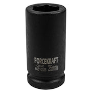 25 mm Lång slaghylsa 3/4" 6-kant CrMo - Forsage Sweden