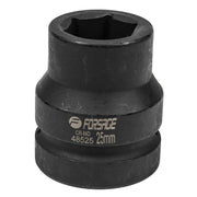 25 mm Slaghylsa 1" kort 6-kant CrMo - Forsage Sweden