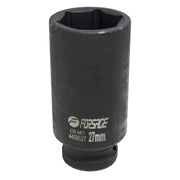 27 mm Lång slaghylsa 1/2" 6-kant CrMo - Forsage Sweden