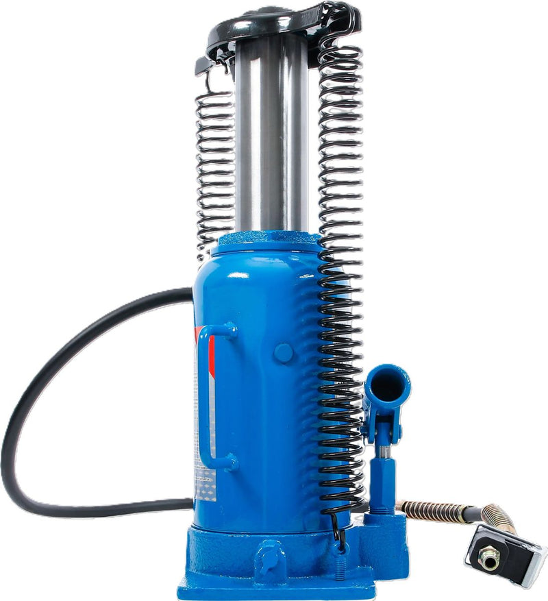 Hydraulisk domkraft 20 ton med utdragen kolv