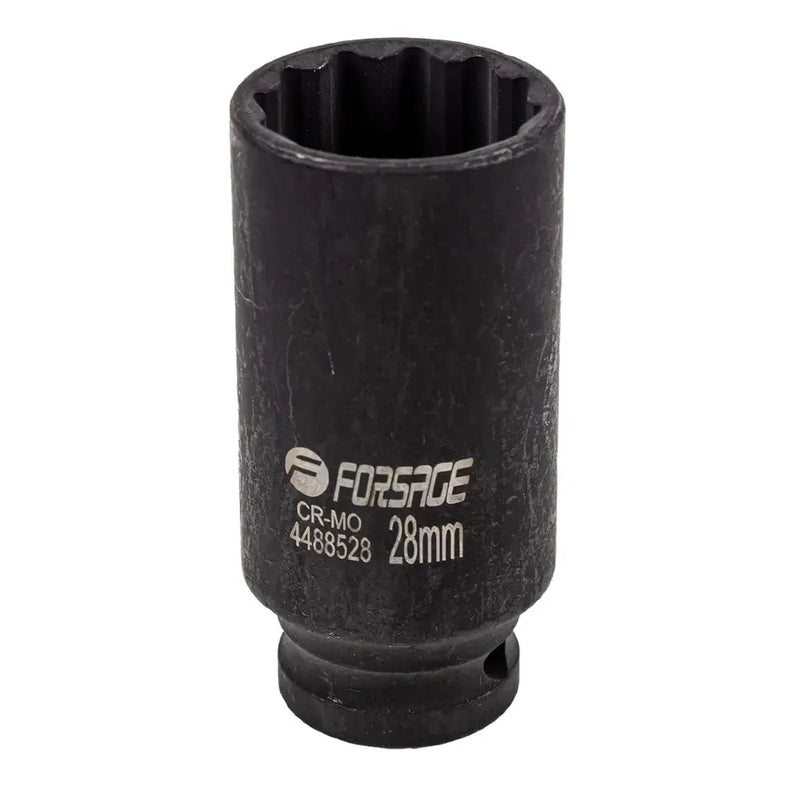 12-kant krafthylsa 1/2" 28mm FORSAGE