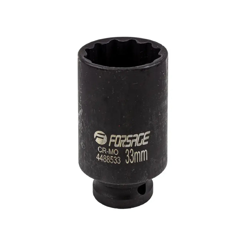 Krafthylsa lång 33mm 12-kant Forsage