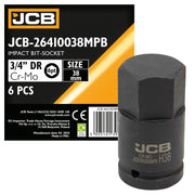 3/4" Bitshylsa kraft Hex 17 - 30 mm. - Forsage Sweden