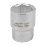 36 mm Hylsa 1" kort 6-kant CrV - Forsage Sweden