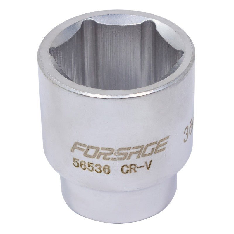 36 mm Hylsa 3/4" kort 6-kant CrV - Forsage Sweden