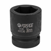 36 mm Slaghylsa 1" kort 6-kant CrMo - Forsage Sweden