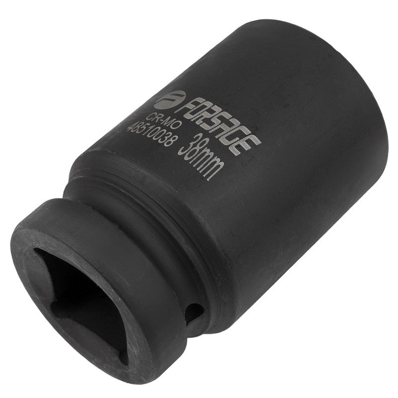 38 mm Lång slaghylsa 1" 6-kant CrMo - Forsage Sweden