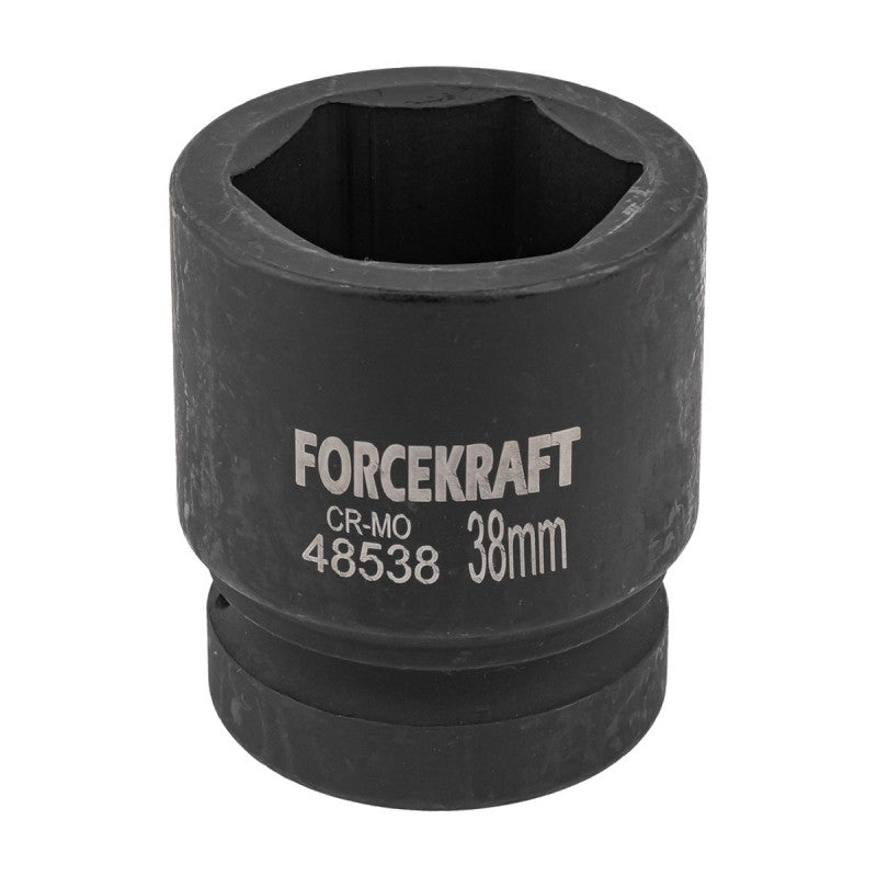 38 mm Slaghylsa 1" kort 6-kant CrMo - Forsage Sweden
