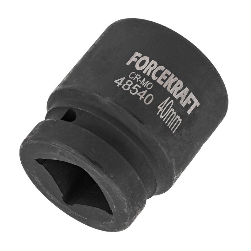 40 mm Slaghylsa 1" kort 6-kant CrMo - Forsage Sweden