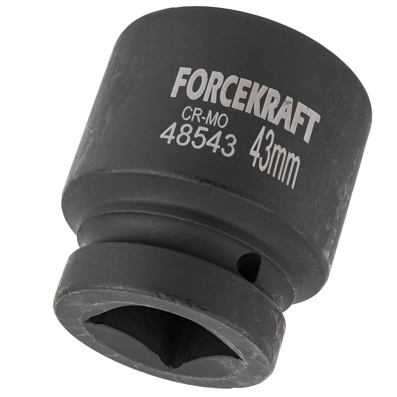 43 mm Slaghylsa 1" kort 6-kant CrMo - Forsage Sweden