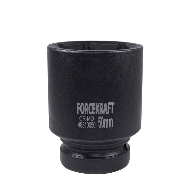 50 mm Lång slaghylsa 1" 6-kant CrMo - Forsage Sweden