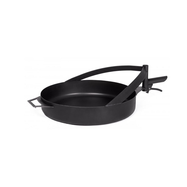 Stekpanna i råstål med handtag för montering på Bandito och Montana X eldfat.
