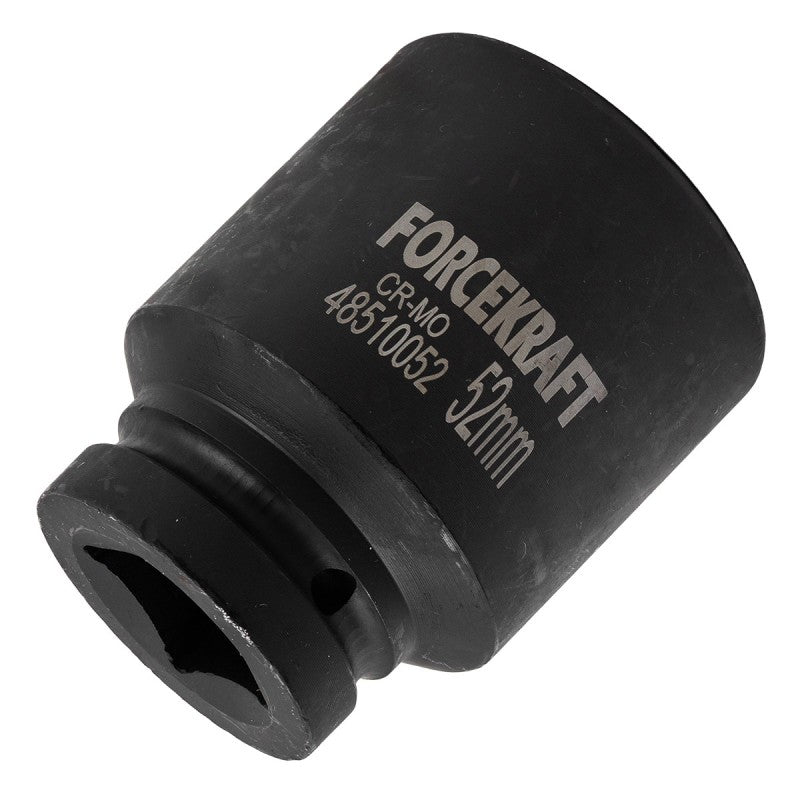 52 mm Lång slaghylsa 1" 6-kant CrMo - Forsage Sweden