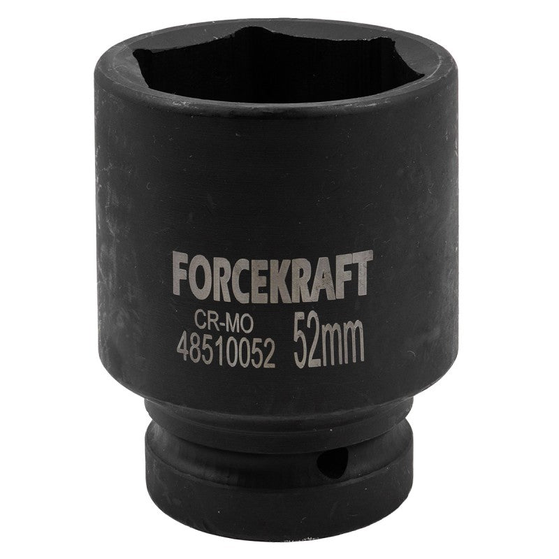 52 mm Lång slaghylsa 1" 6-kant CrMo - Forsage Sweden