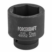 52 mm Slaghylsa 1" kort 6-kant CrMo - Forsage Sweden