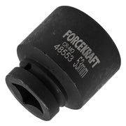 53 mm Slaghylsa 1" kort 6-kant CrMo - Forsage Sweden