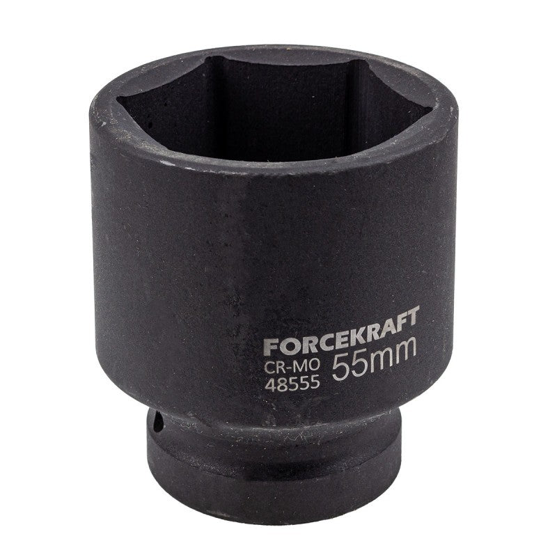 55 mm Lång slaghylsa 1" 6-kant CrMo - Forsage Sweden