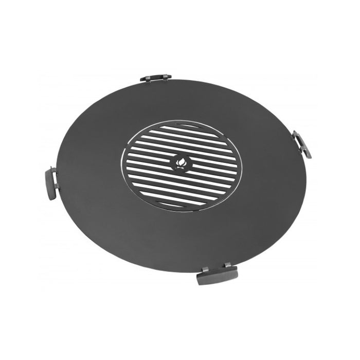 Grillplatta 78 cm med galler och fyra handtag – passar Montana X 80 cm & Bandito