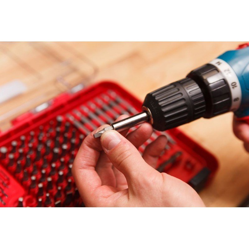 Borr- och bitssats, 120 delar - Forsage Sweden