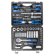 Hylsnyckelsats 69 delar, 1/4" 3/8" - Forsage Sweden