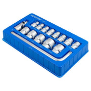 Hylssats 1/2", 15 delar (10 - 32mm) - Forsage Sweden