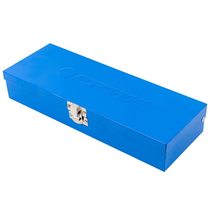 Hylssats 4 - 32mm. 1/2" & 1/4" i metallåda - Forsage Sweden