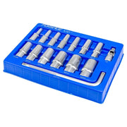 Hylssats djupa 1/2", 15 delar (10 - 32mm) - Forsage Sweden