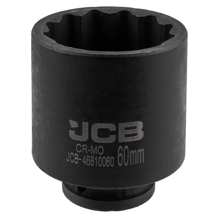 60 mm Lång slaghylsa 3/4" 12-kant CrMo (krafthylsa)