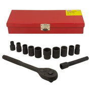 Krafthylssats 1/2", 12 delar (10-24mm) - Forsage Sweden