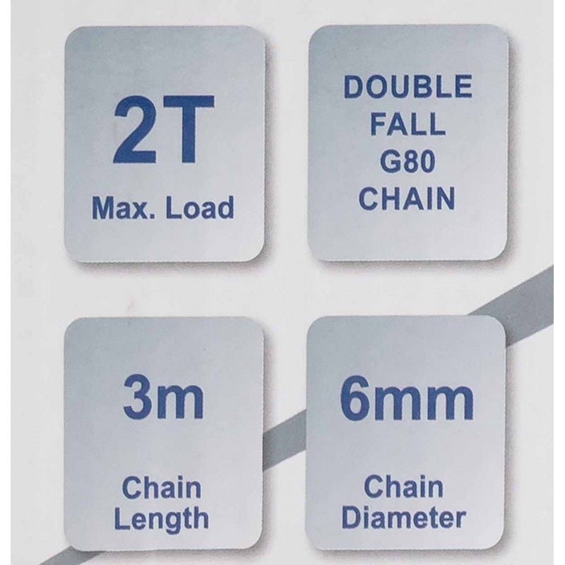 Lyftblock, 2 ton - Forsage Sweden