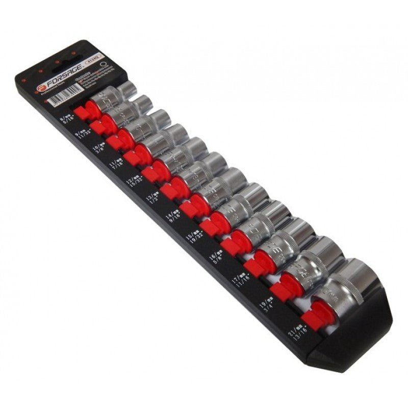 Multihylssats 1/2", 12 delar - Forsage Sweden