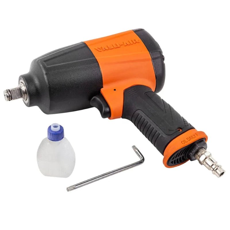 Lätt och kraftfull mutterdragare 1/2" 610 Nm,&nbsp;Twin-mekanism.