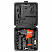 Närbild mutterdragare: Kraftfull design med Twin Hammer-slagmekanism för max 720 Nm vridmoment.