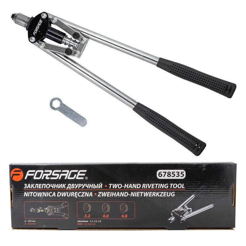 Nittång, L-430mm, 3.2-4.8mm - Forsage Sweden