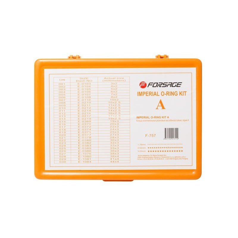 O-ringar A, 270 delar - Forsage Sweden