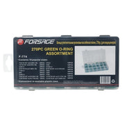 O-ringar gröna luftkonditionering, 270 delar - Forsage Sweden