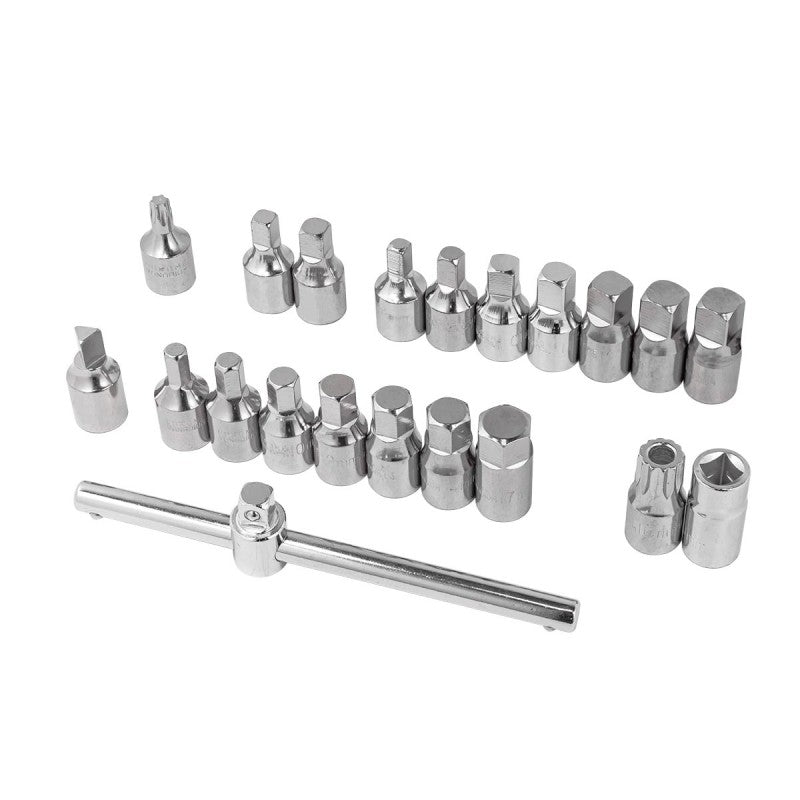 Oljepluggshylsor 3/8'', 21 delar - Forsage Sweden