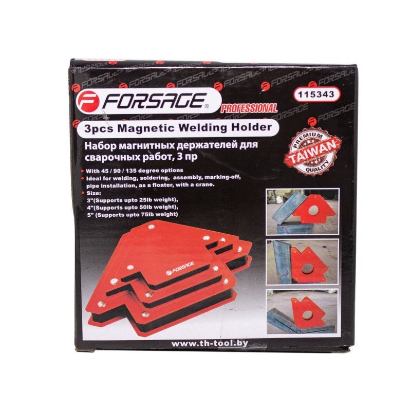 Sats svetsmagneter, 3 delar - Forsage Sweden