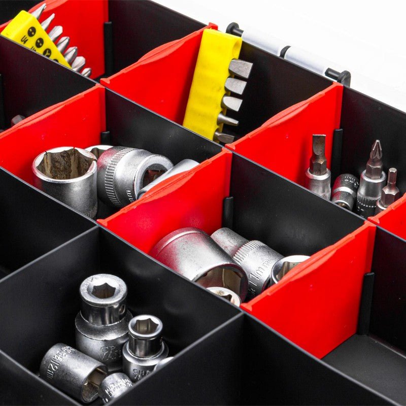 Sortimentlåda 18 fack, 380x300x60mm - Forsage Sweden